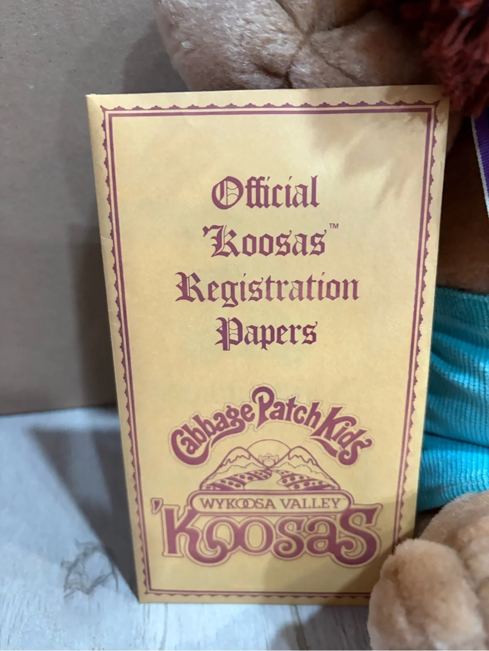 Cabbage Patch kid Used koosas